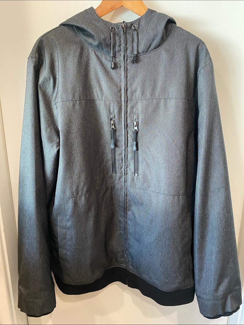 Men's Hooded Jacket - Gray
